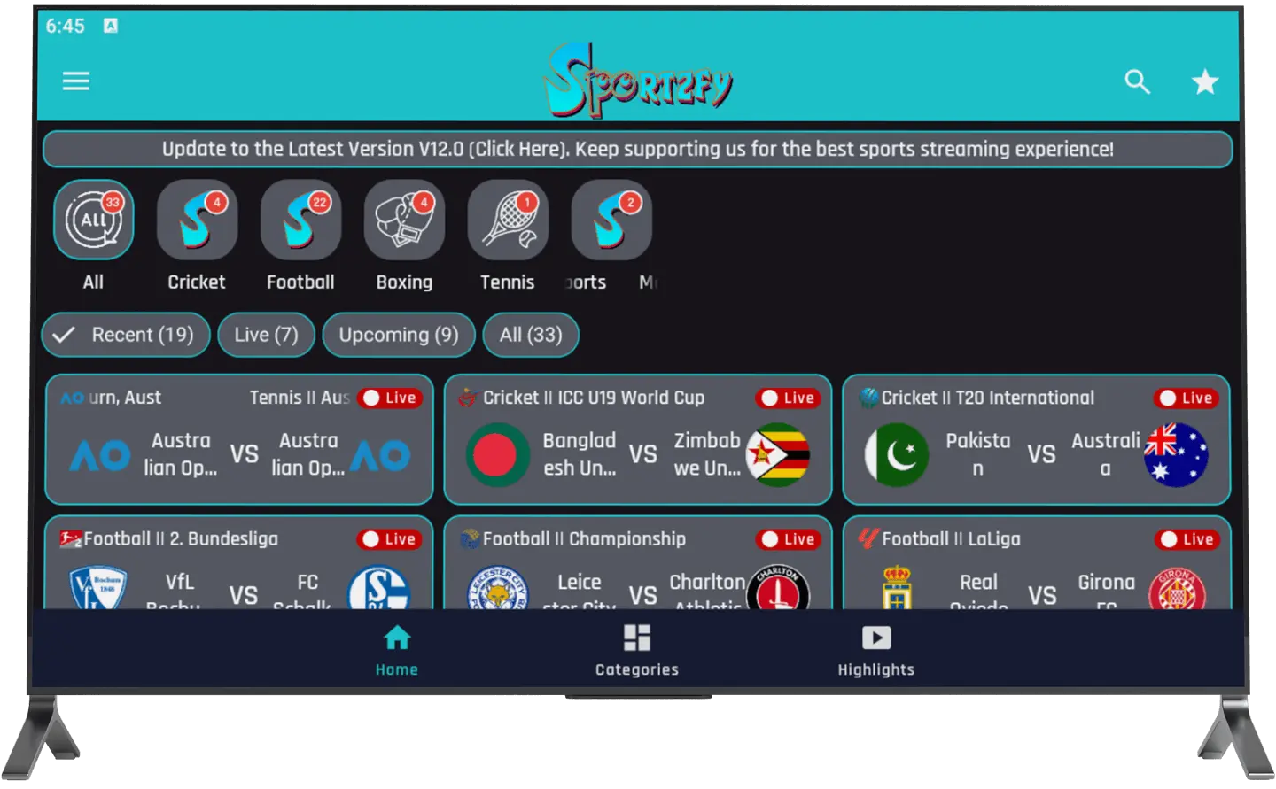 Sportzfy TV Sportzfy TV